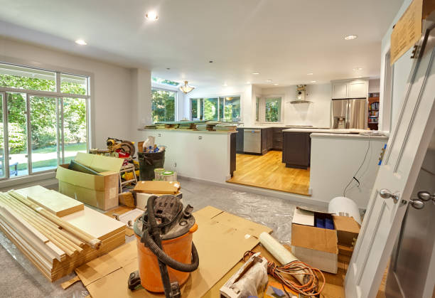 Professional Cabinet Installation technician working in Chester Heights, PA